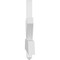 Ekena Millwork Kennewick Architectural Grade PVC Gable Bracket, 108"W x 18"H x 2"D x 4"F, 4/12 Pitch GBP108X18X0204KEN00 - alternate 3